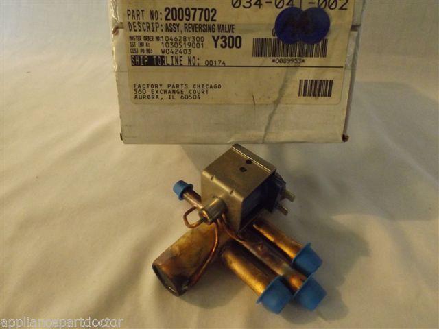 AMANA GOODMAN AIR CONDITIONER 20097702 REVERSING VALVe NEW IN BOX AMANA GOODMAN AIR CONDITIONER 20097702 REVERSING VALVe NEW IN BOX